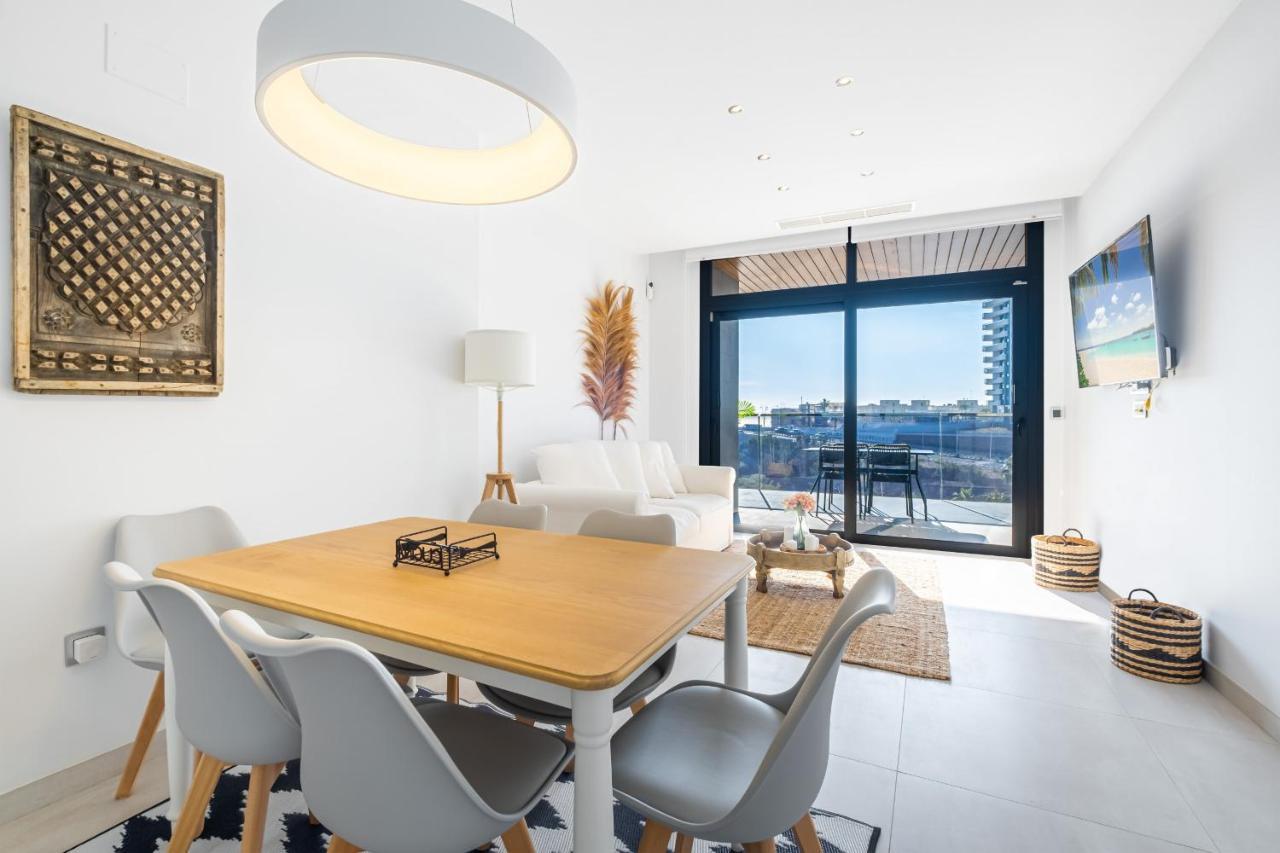 Sunset Waves Deluxe Apartments Poniente Beach Resort Benidorm Luaran gambar
