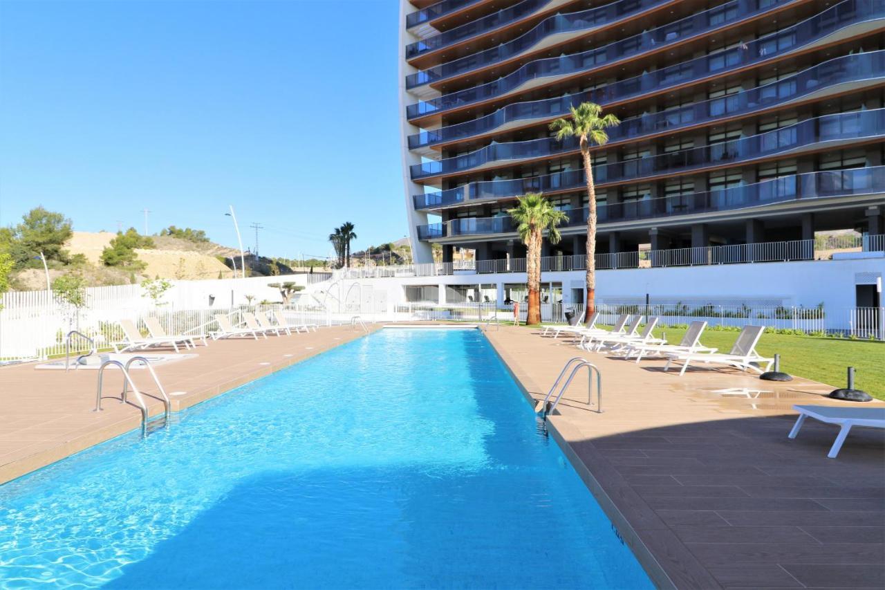 Sunset Waves Deluxe Apartments Poniente Beach Resort Benidorm Luaran gambar